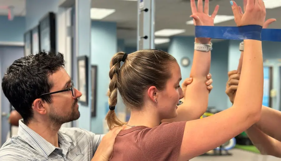 Burlington patient shoulder injury pjhysio treatment