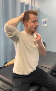 Link between jaw tension and neck pain
